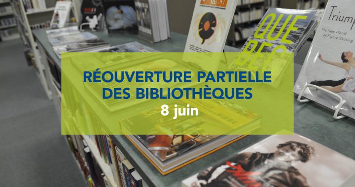 Réouverture des bibliothèques dès le 8 juin