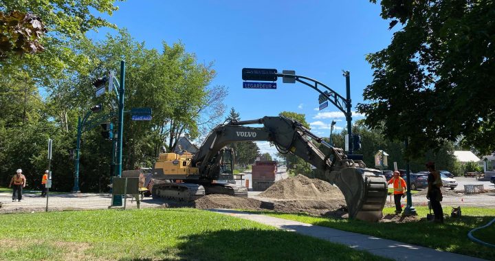 Fin des travaux majeurs sur le chemin Sainte-Marie