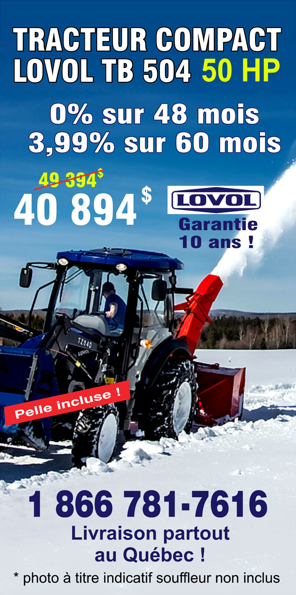 Tracteur compact Lovol