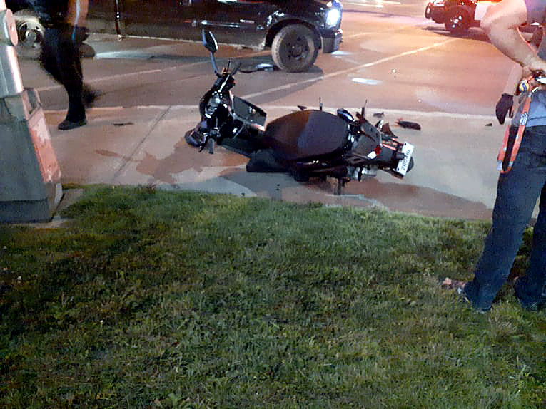 Accident de scooter